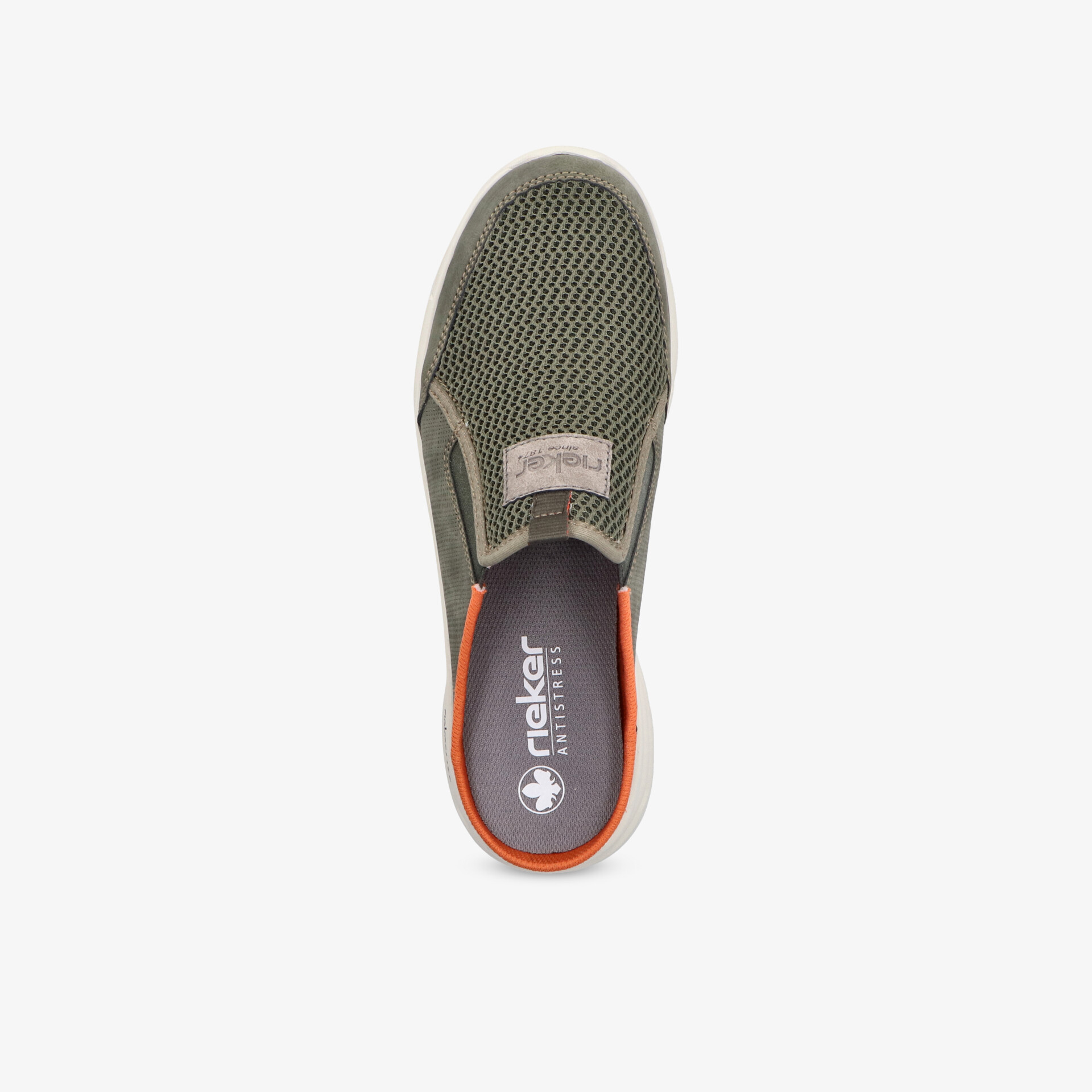 rieker Herren Slipper olive