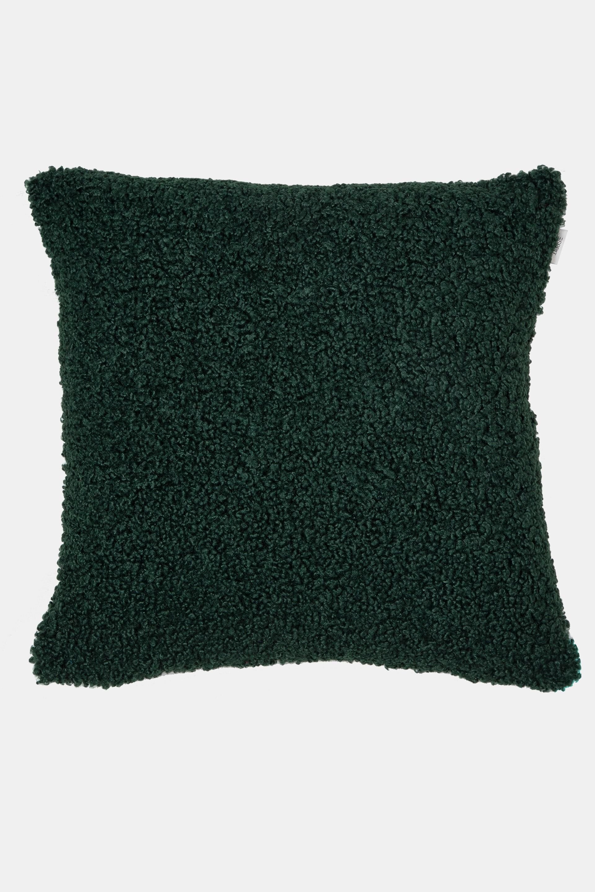 Housse de coussin en peluche