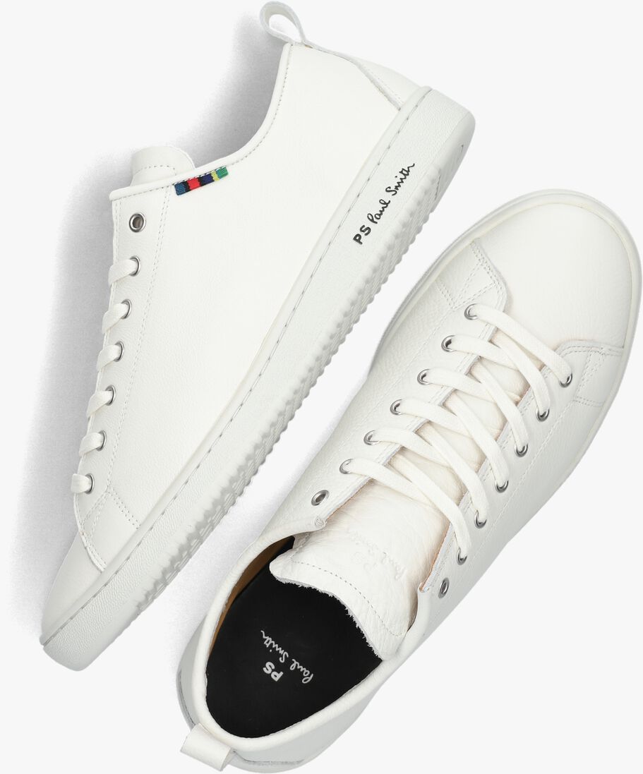 PS PAUL SMITH witte ps paul smith lage sneakers mens shoe miyata