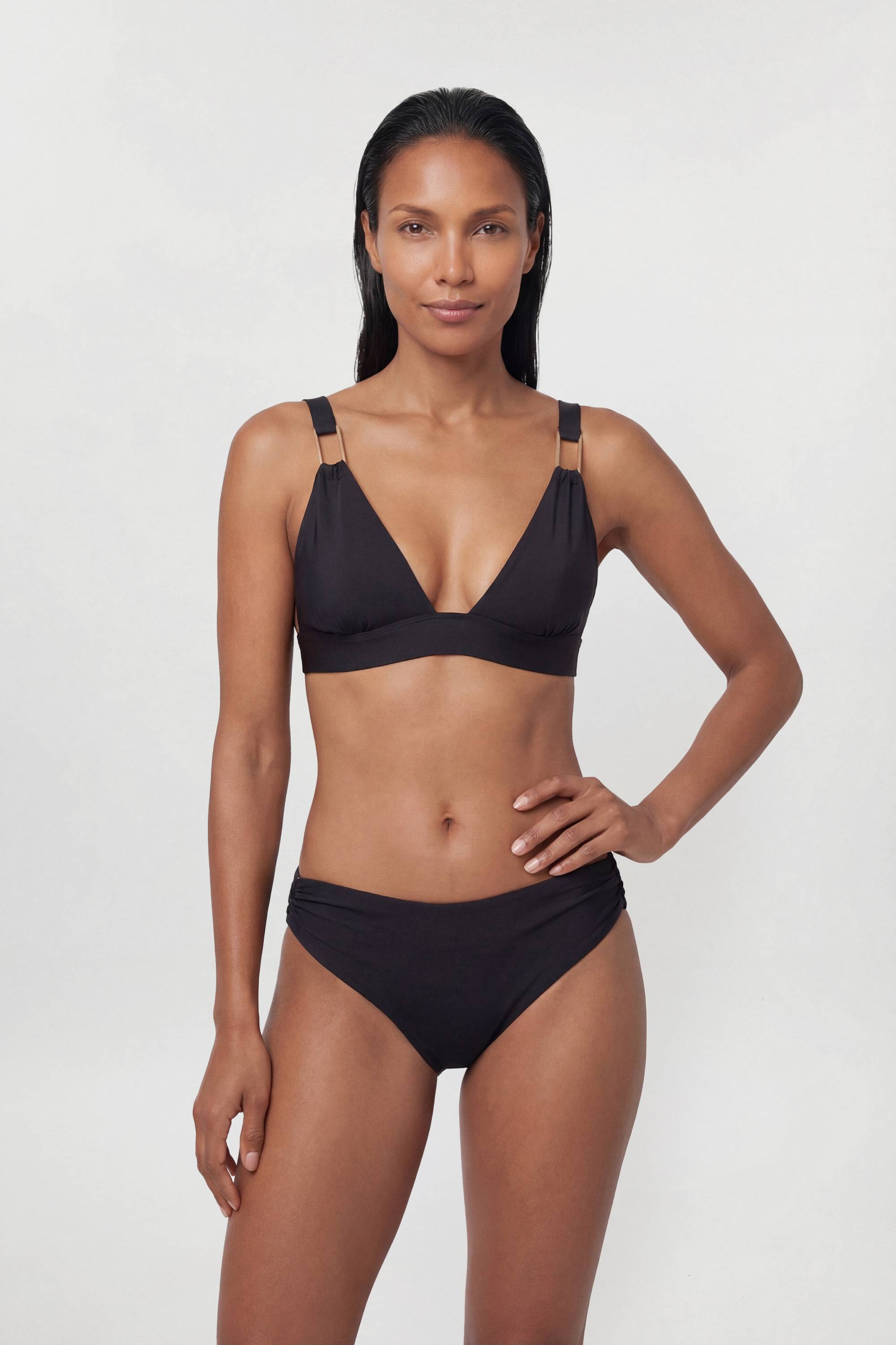 KarenMillen Haut De Bikini Triangle À Détails Ornementaux