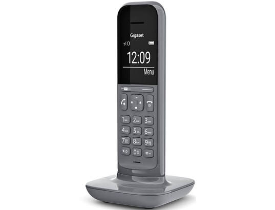 SIEMENS GIGASET - Téléphone sans fil CL390A - Duo gris avec répondeur