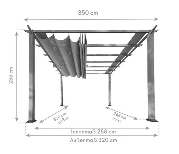 Paragon Outdoor-Pergola Florida 1111, inkl.
