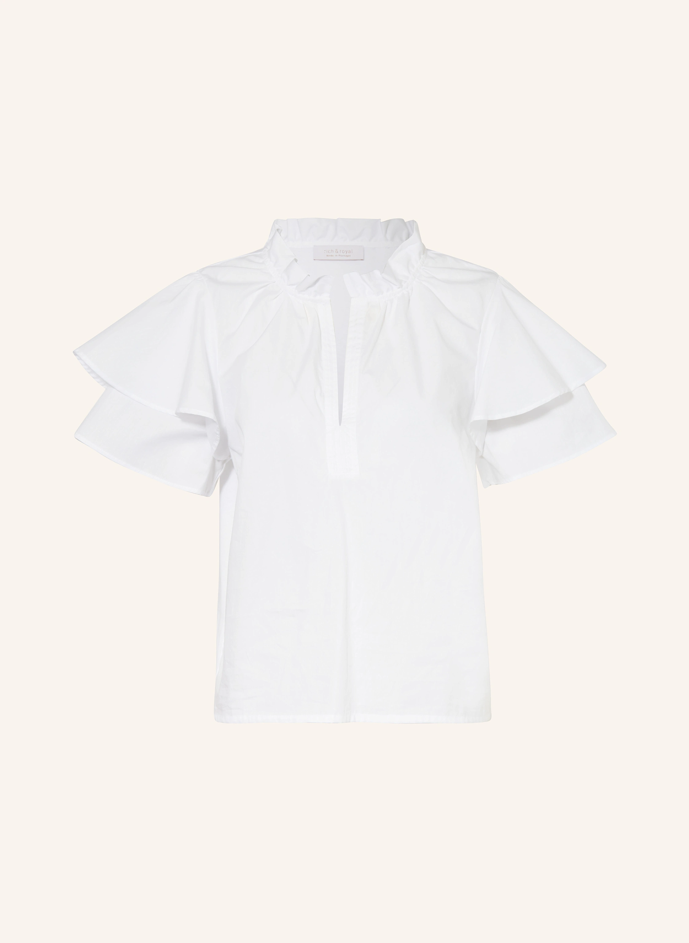 Rich & Royal Blusenshirt im Materialmix