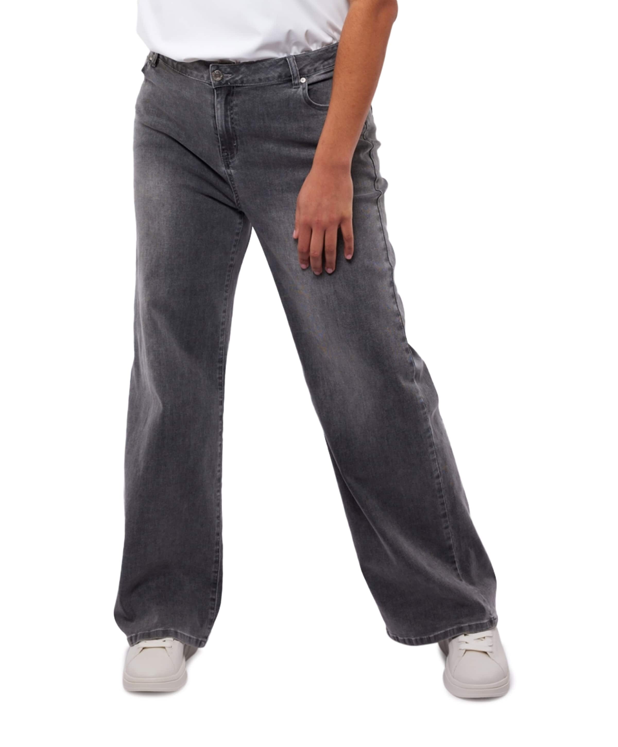 Exxcellent Essentials: Neona jeans dames jeans grijs