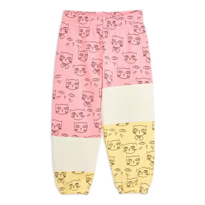 Mini Rodini Jogger Cathlete Coton Bio | Rose