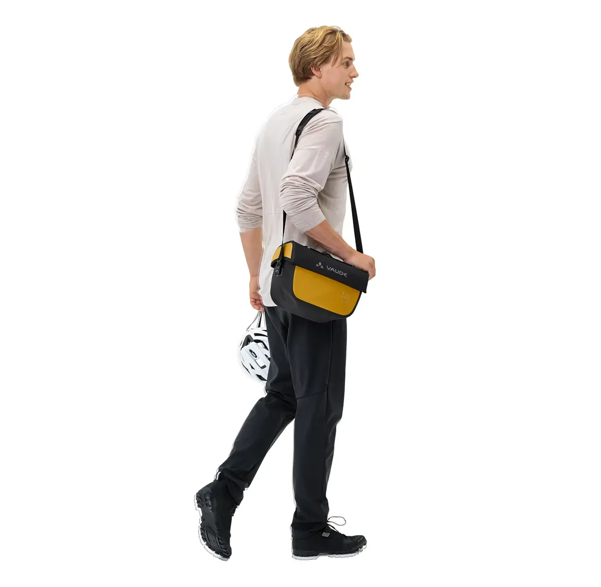 VAUDE Aqua Box Recycled Stuurtas Geel
