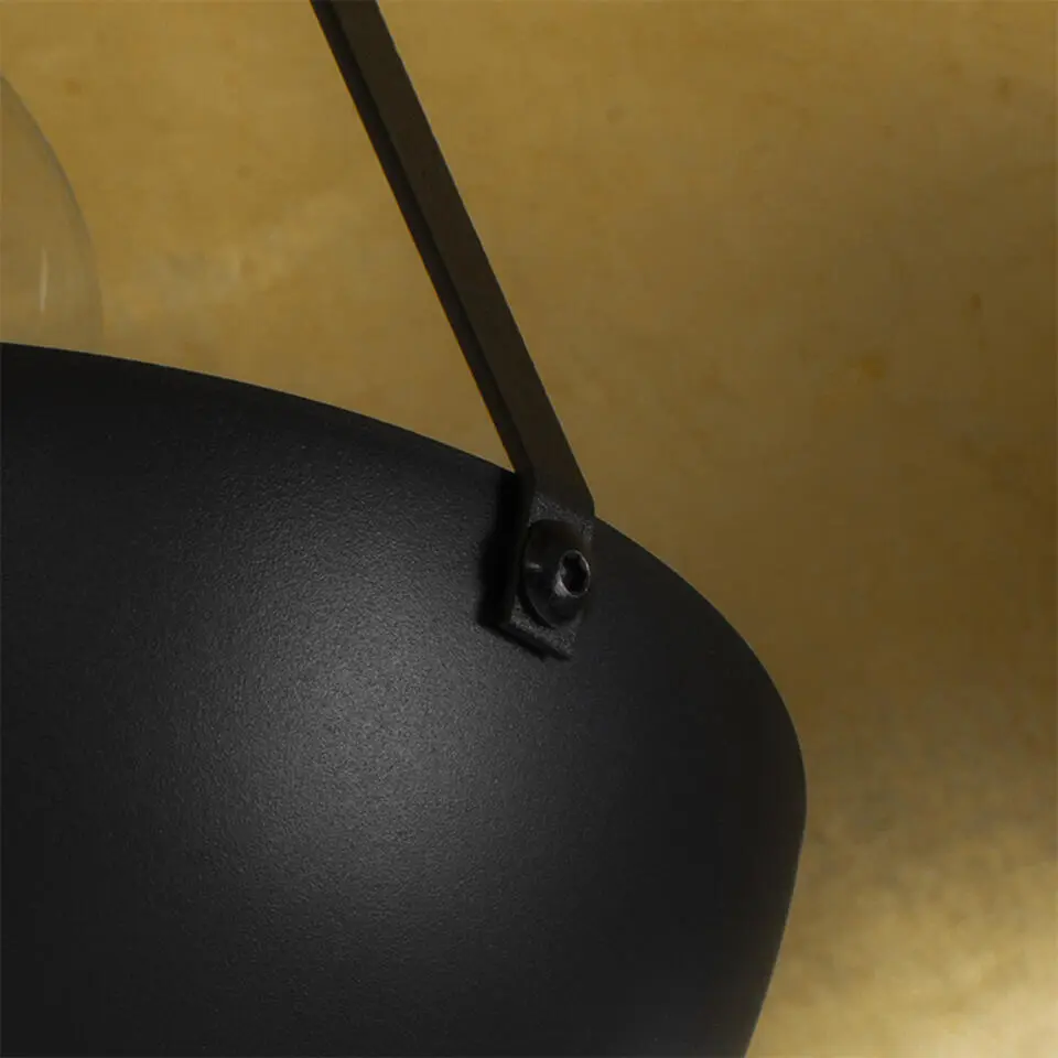 Qazqa vloerlampen magnax zwart e27