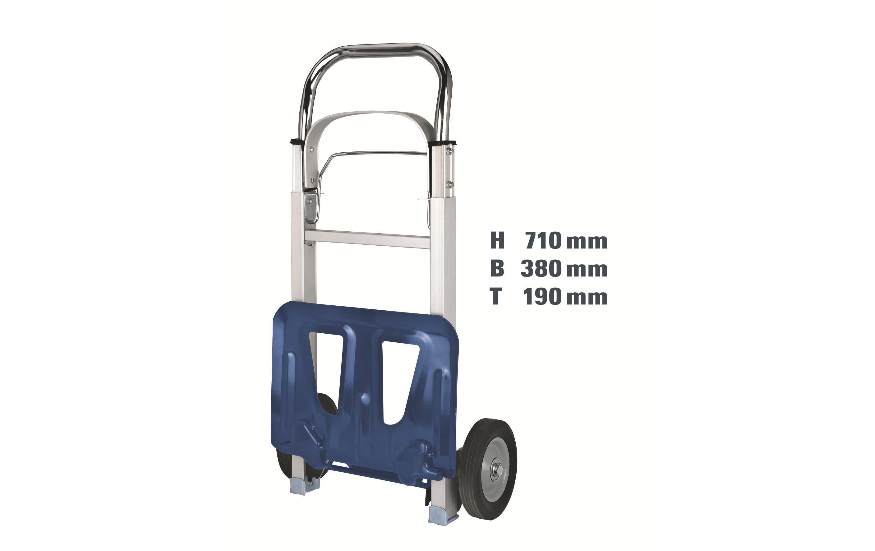 Sackkarre BT-HT 90 kg klappbare AuflageschaufelAluminium-Sackkarre