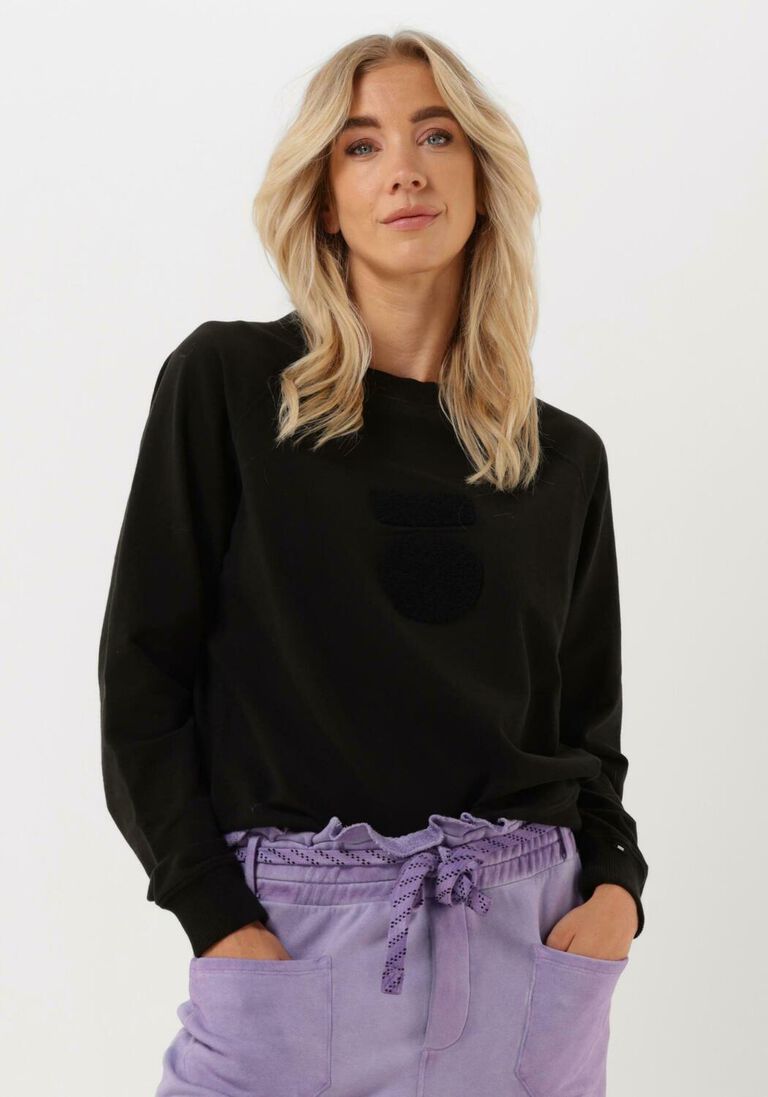 10DAYS zwarte 10days sweater the crew neck sweater
