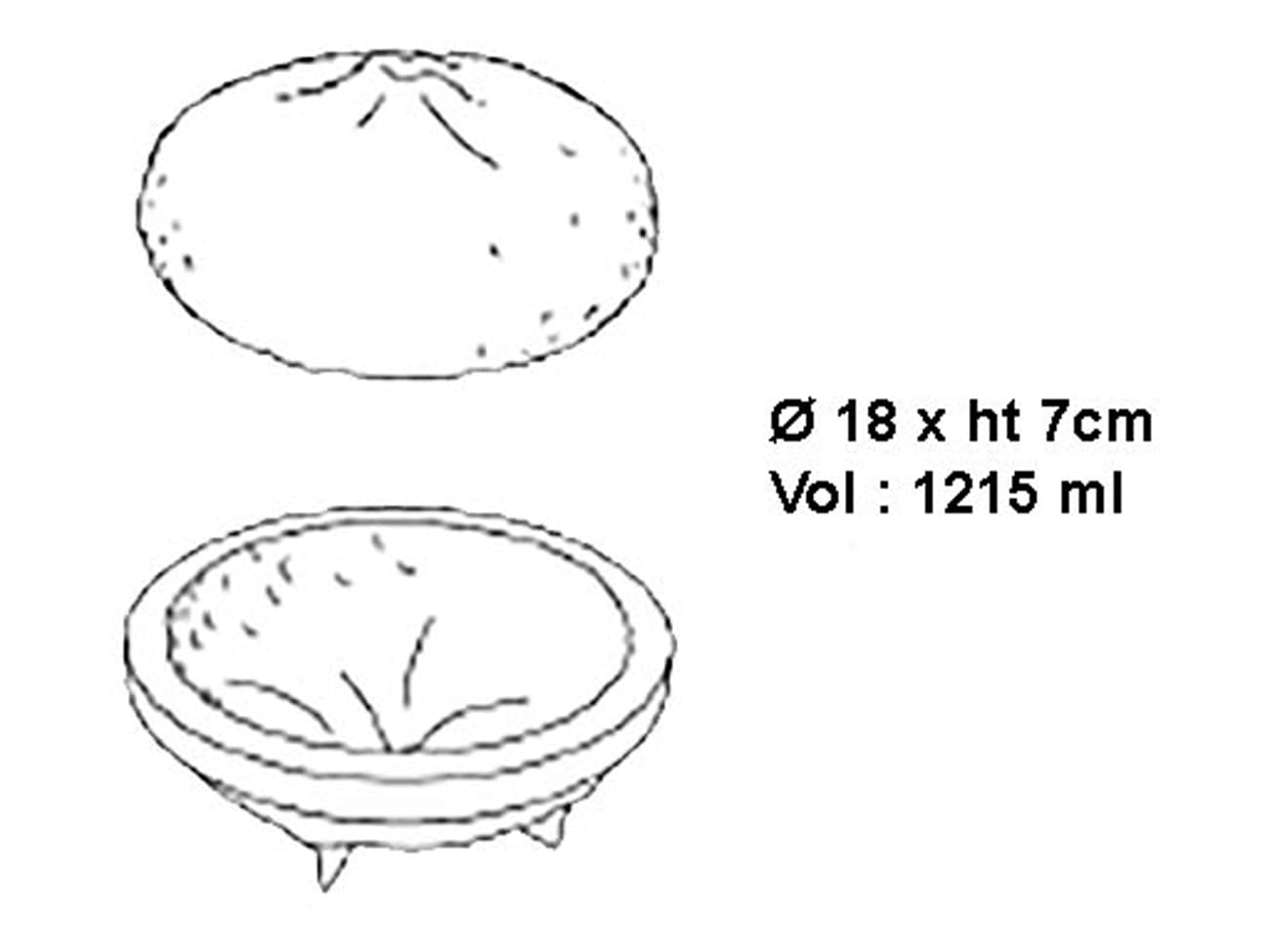 Moule silicone Citron - format gâteau - Par Cedric Grolet - Pavoni