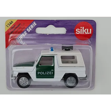 SIKU 1346 Siku Super Polizei-Geländewagen, Mercedes-Benz 280 GE, 1:56
