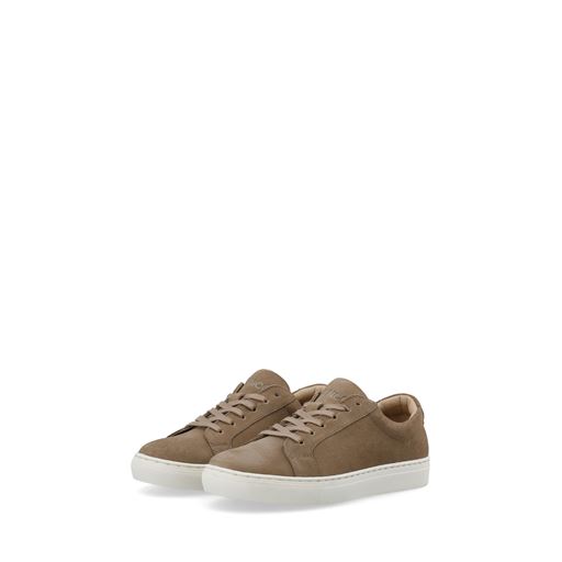 Bianco Jay 2.0 Oiley Suede Sneakers, Tobacco/Off White, 45
