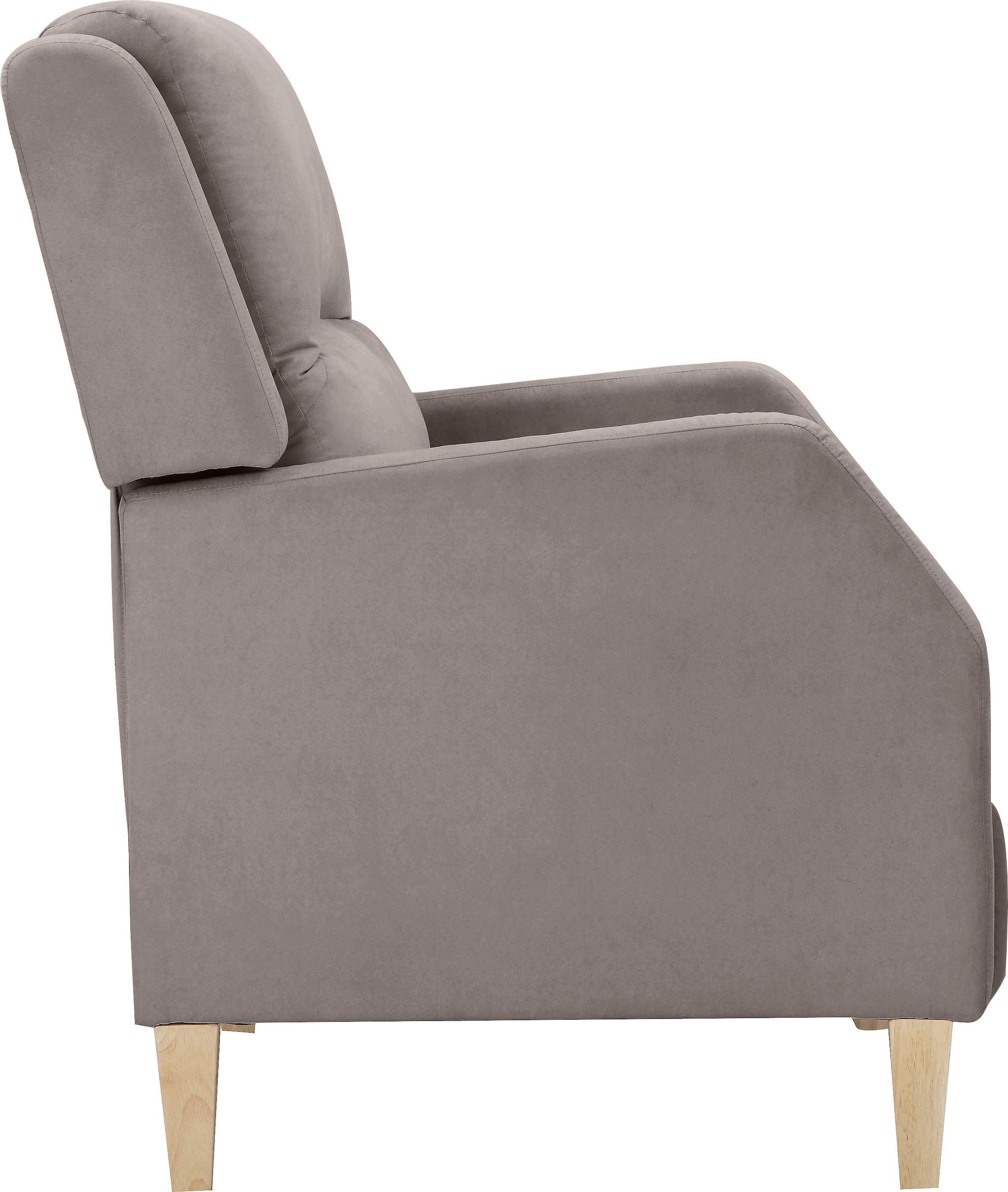 Home affaire Relaxsessel »Tholey, TV-Sessel, mit Schlaffunktion,« 1 Stk. tlg. mit Verstellung, Sitz und Rücken gepolstert, Sitzhöhe 51cm