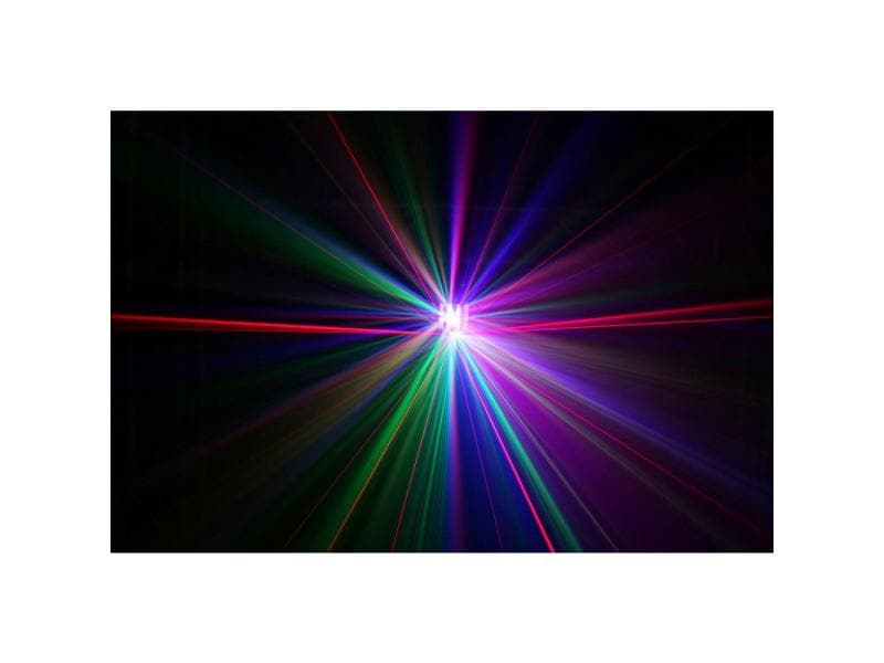 BeamZ Lichteffekt Magic2 3-in-1 Lichteffekt mit Derby-Effekt, Laser und Stroboskop