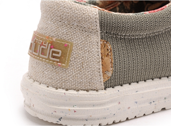 Dude basses homme wally eco sox kaki