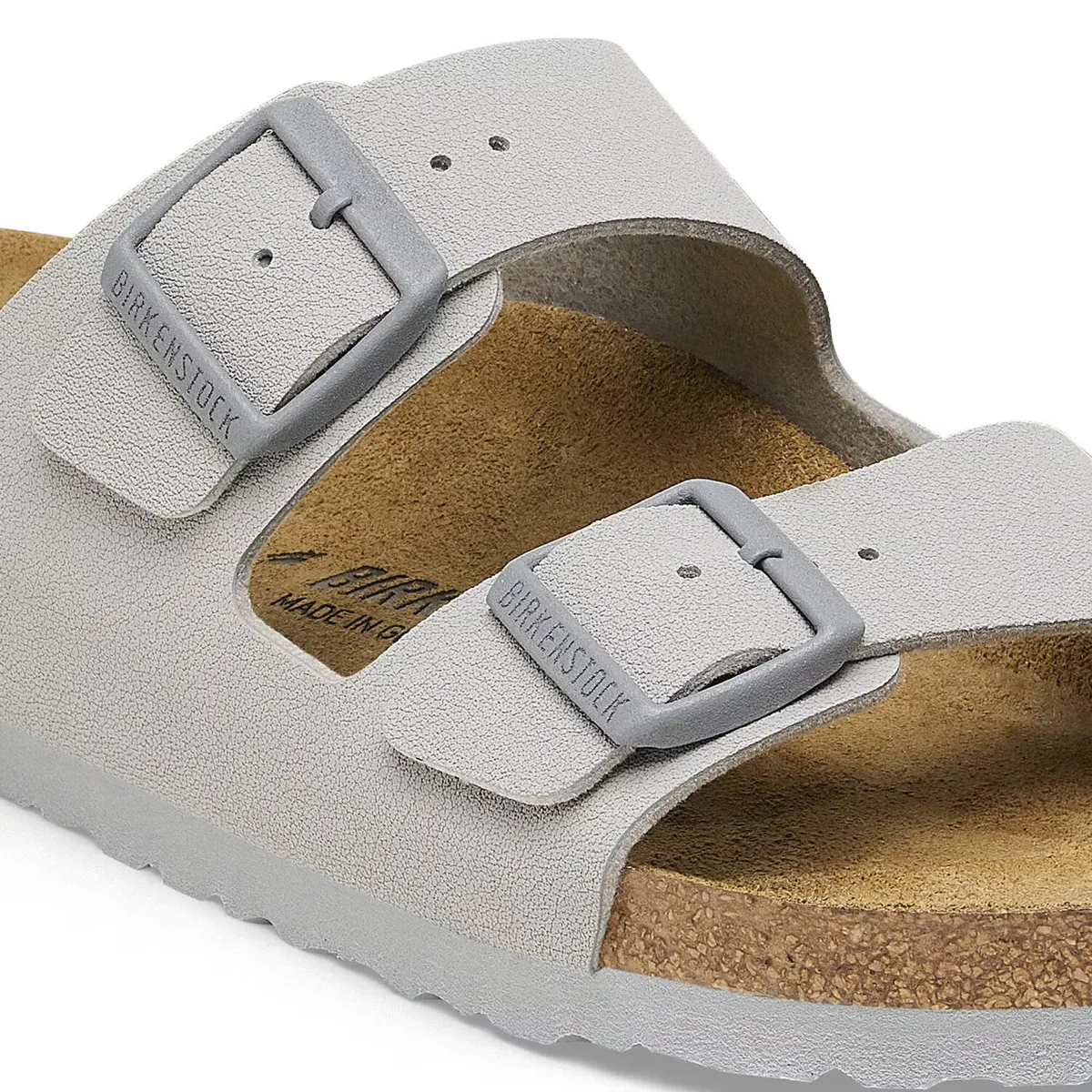 Birkenstock Unisex Arizona Birko-Flor Regular Stone Coin