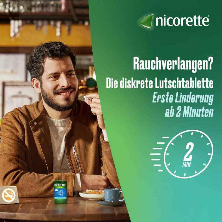 nicorette Lutschtabletten, 4 mg Nikotin, 80 St