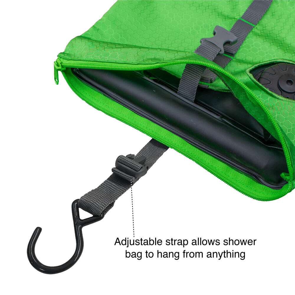Kurgo Go Shower - Hondendouche - groen