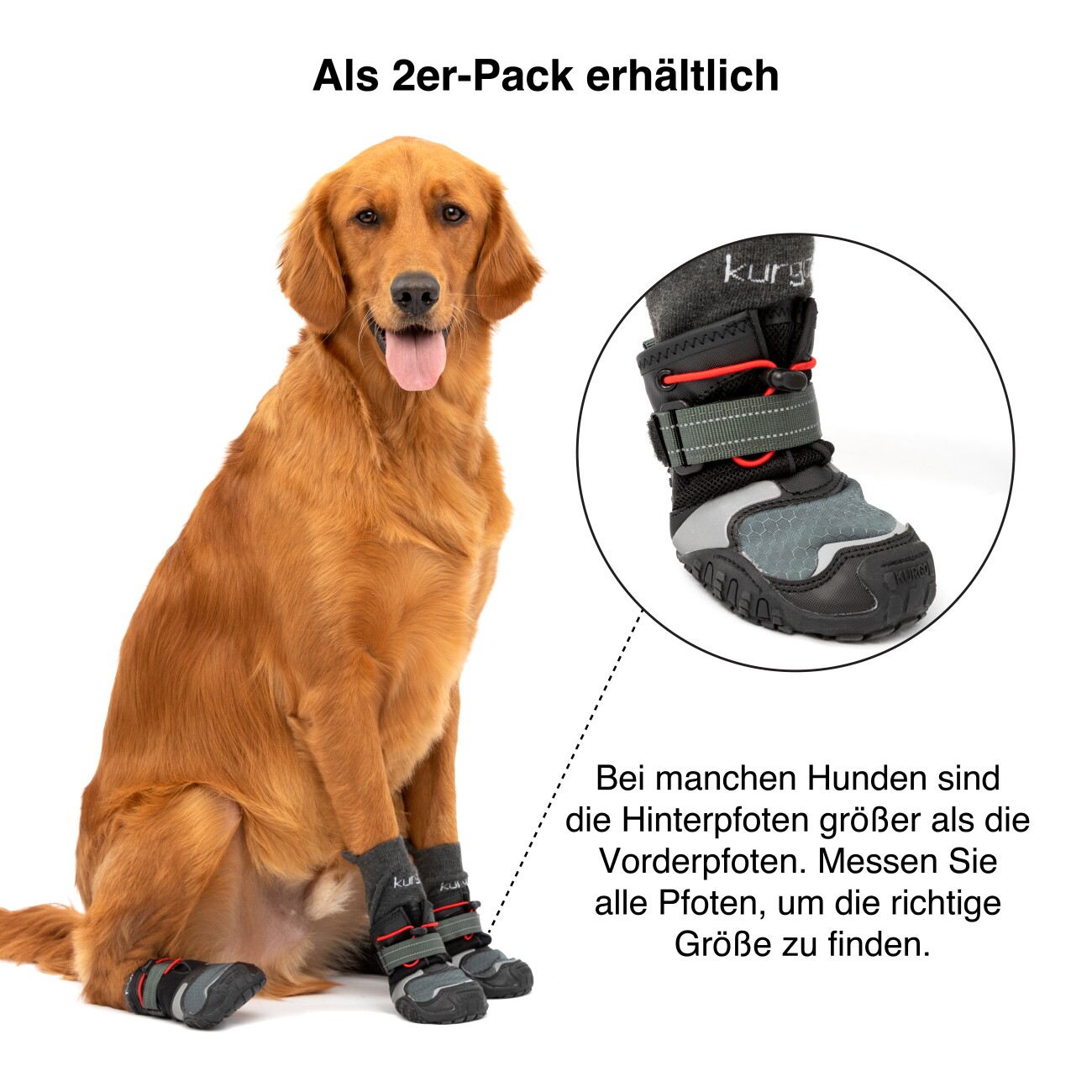 Kurgo Hundeschuhe Blaze Cross- M