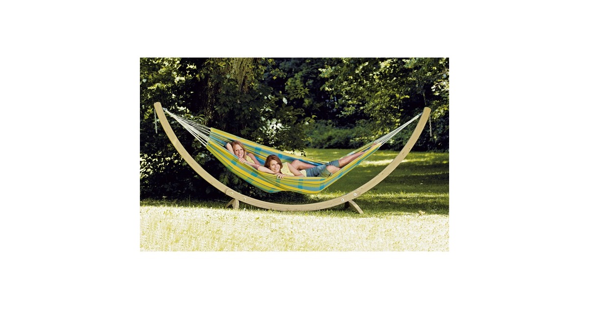 AmazonasTroja hangmatstandaard  (Houtkleur)