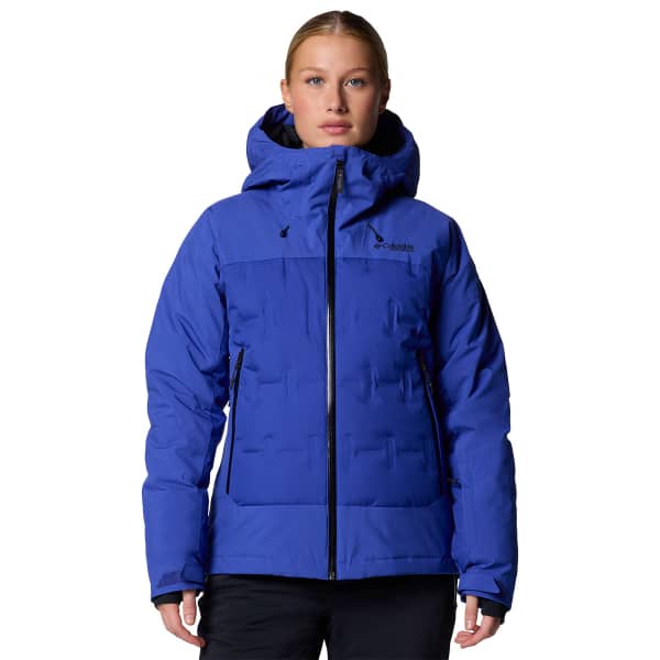 Veste de ski COLUMBIA WILDCARD IV DOWN JACKET W CLEMATIS BLUE