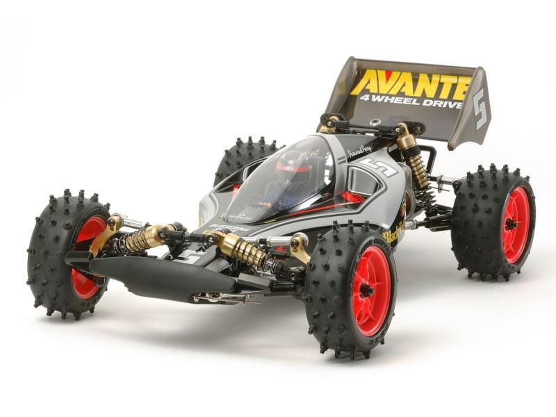 Tamiya Buggy Avante (2011) Black Special 4WD, Bausatz, 1:10 Avante Buggy in speziellem schwarzen Design