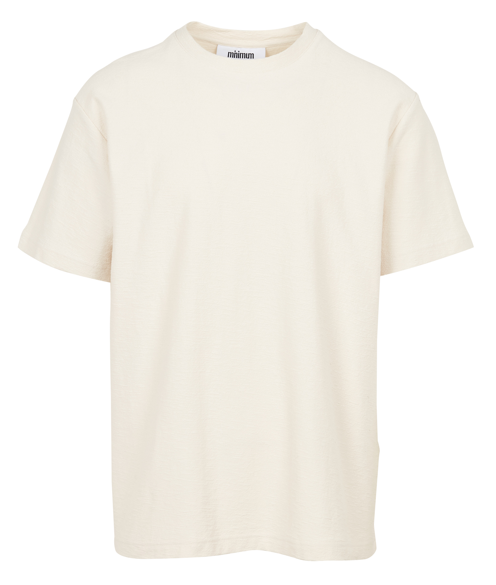 MIUDS - Tee-shirt ample col rond en coton bio | Beige