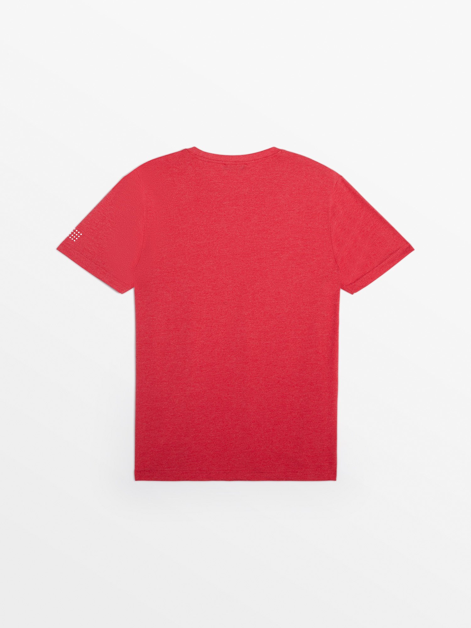 Tee Shirt Homme Manches Courtes Rouge