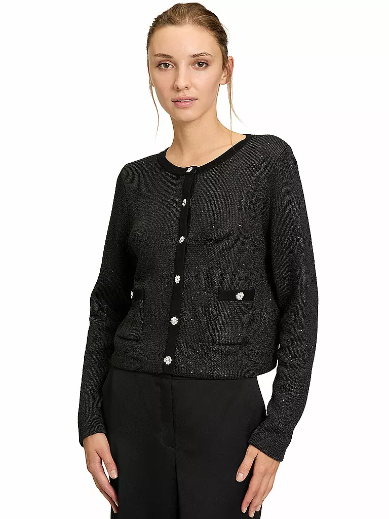 VERA MONT Strickjacke schwarz
