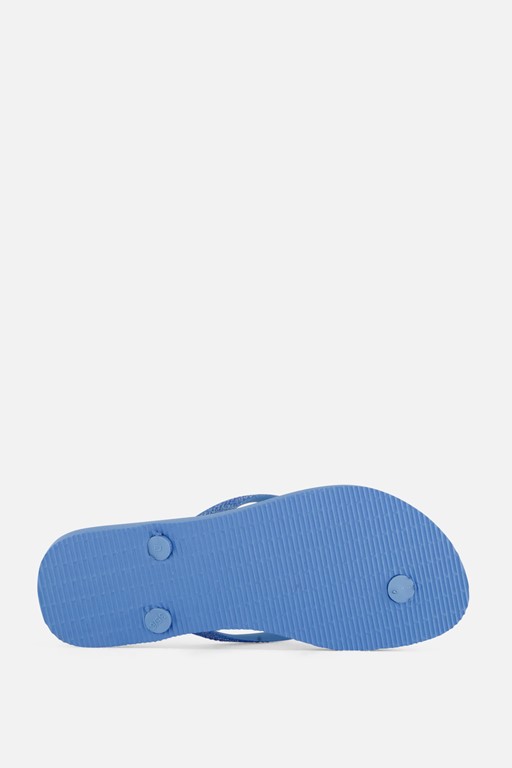 Havaianas Slim Glitter Slippers blauw Rubber