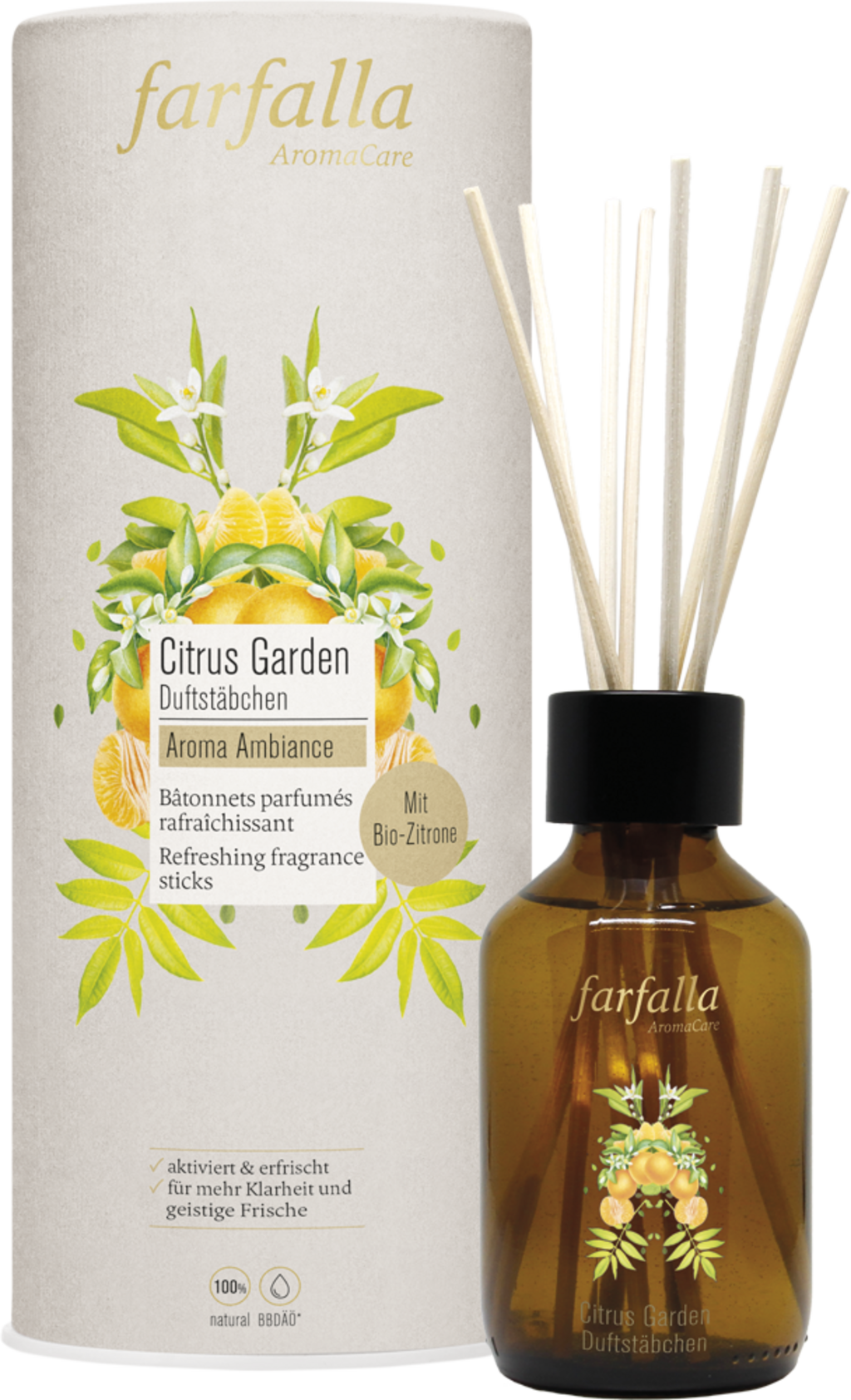 farfalla  Duftstäbchen Citrus Garden Aroma Ambiance, 150 ml