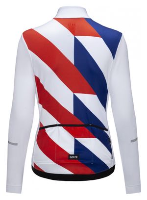 Maillot Manches Longues Femme Gore Wear Progress Thermo Blanc