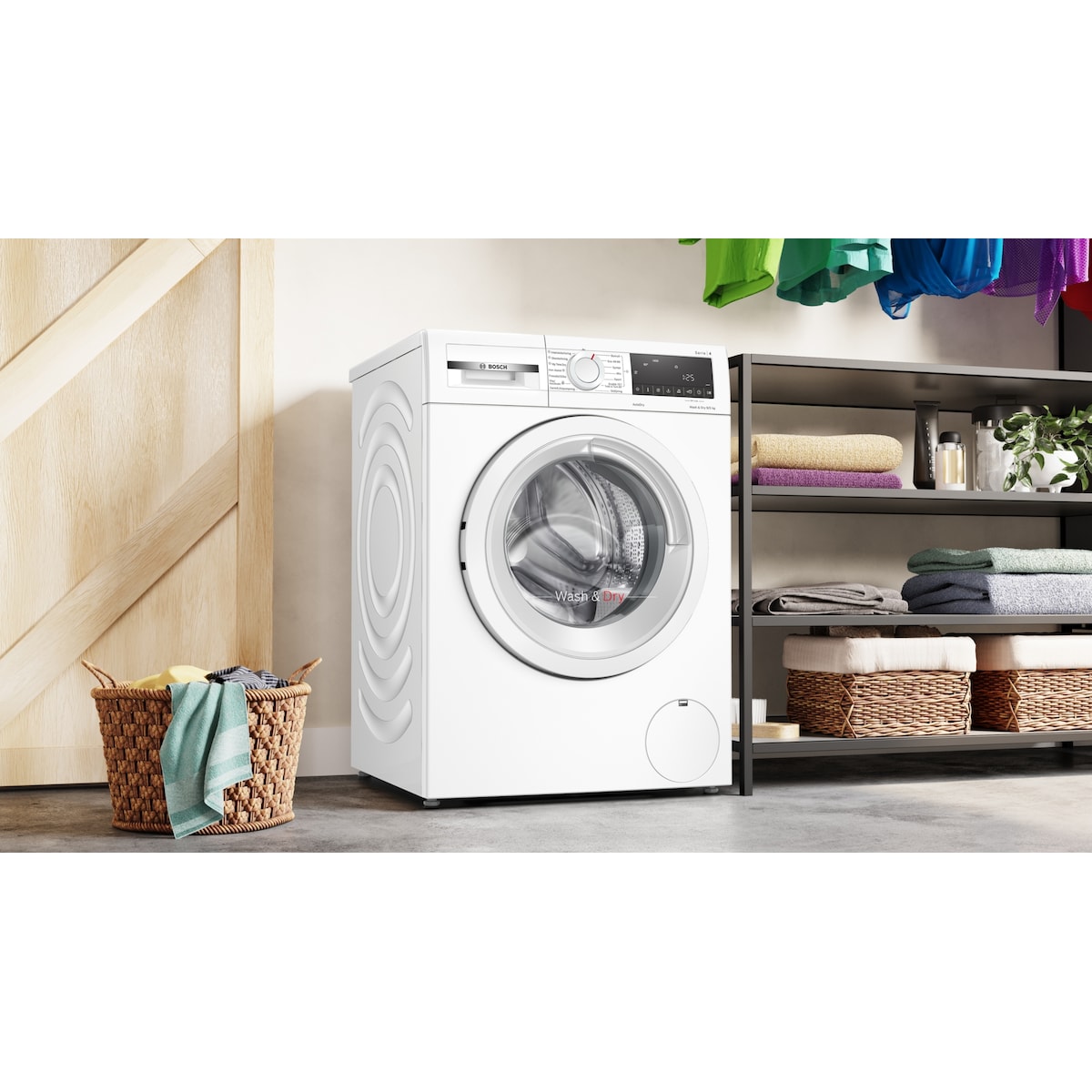 Bosch WNA144VLSN Kombinert vask og tørk