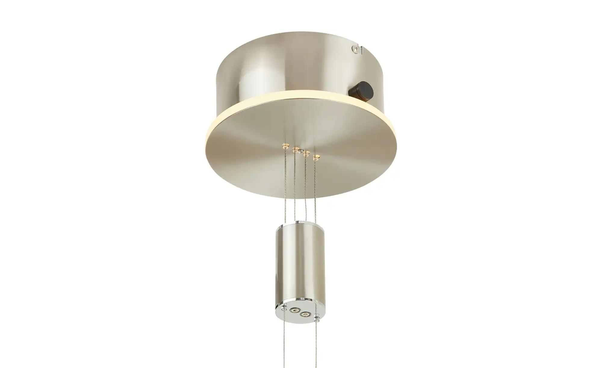 HELL-höllisch gutes Licht LED-Pendelleuchte, 1-flammig, nickel-matt