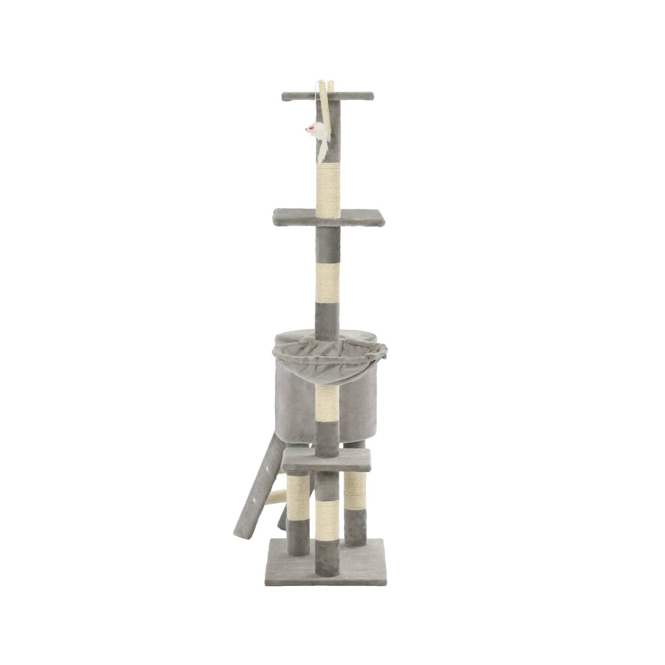 VidaXL Kratzbaum 138cm grau