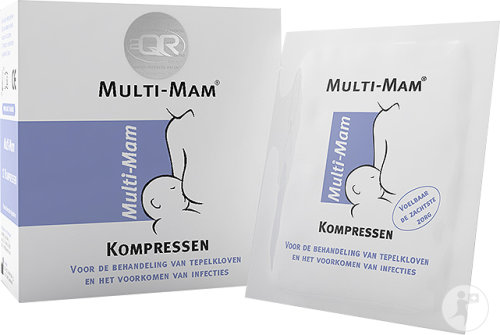 MultiMam Compresses - Pour le soin intensif des mamelons - 12 Pièces