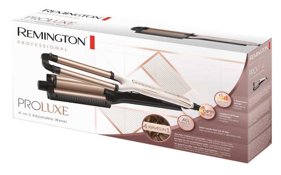 Remington PROluxe 4-in-1 Adjustable Waver