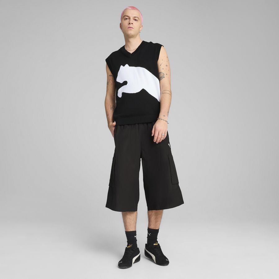 Puma FUTURE.PUMA.ARCHIVE Relaxed Fit Strickweste mit Grafik