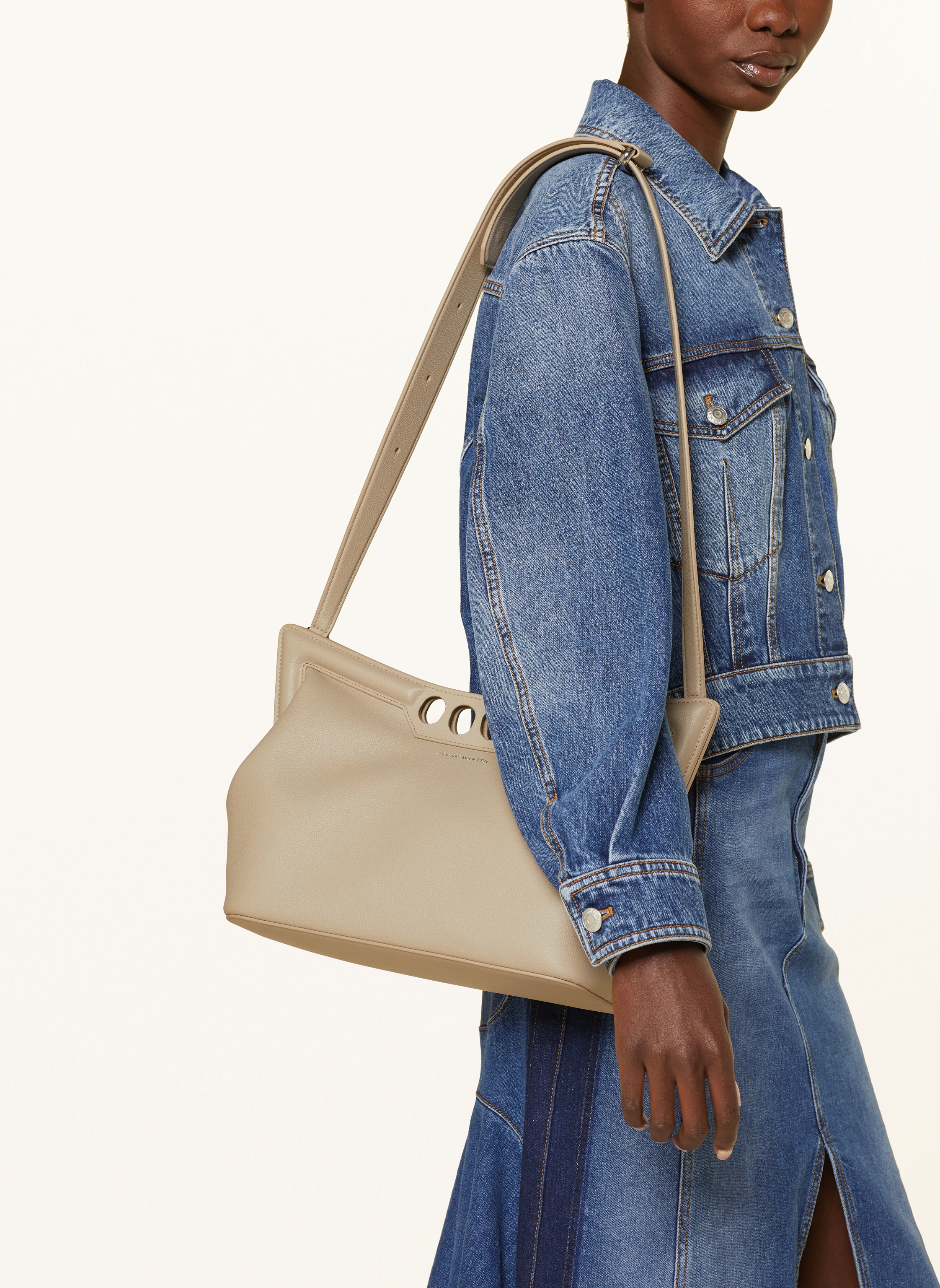 Alexander McQUEEN Umhängetasche THE PEAK mit Pouch