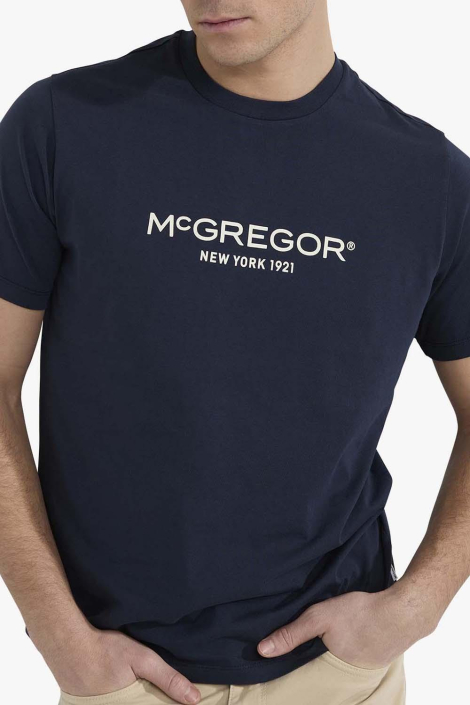 McGregor blauwe heren t-shirt