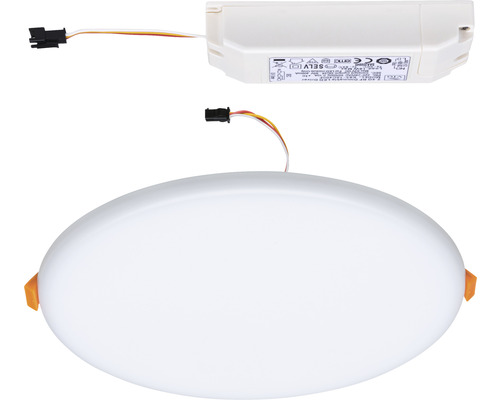 LED inbouwpaneel IP44 14W 1000 lm 3000 K - 6500 K Ø 18,5 cm Veluna WhiteSwitch satijn 230V