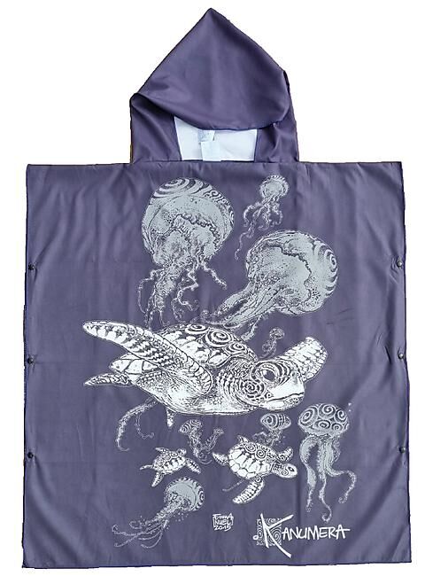 KANUMERA - PONCHO MICROFIBRE FEMME