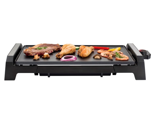 SENYA - Plancha électrique xl 6 à 8 personnes plancha time 2200w
