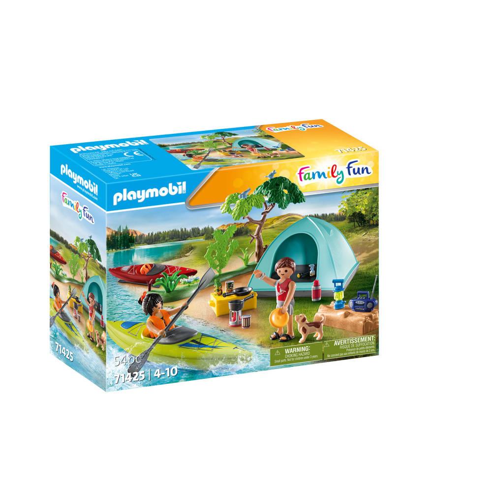 PLAYMOBIL Family Fun outdoor kamperen 71425