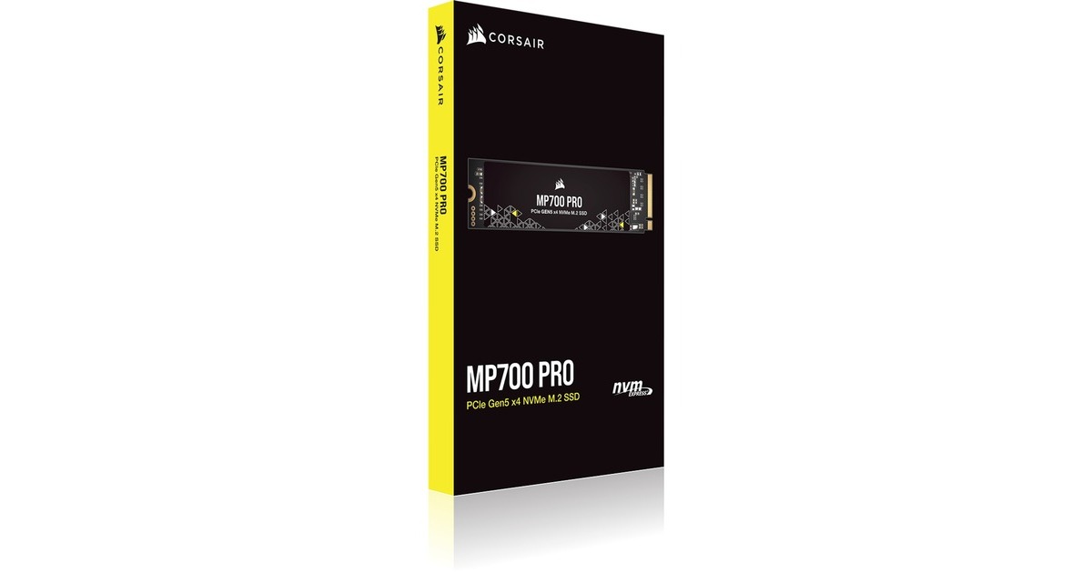 CorsairMP700 PRO 4 TB SSD  (PCIe Gen5 x4 NVMe 2.0, M.2 2280, 3D TLC NAND)