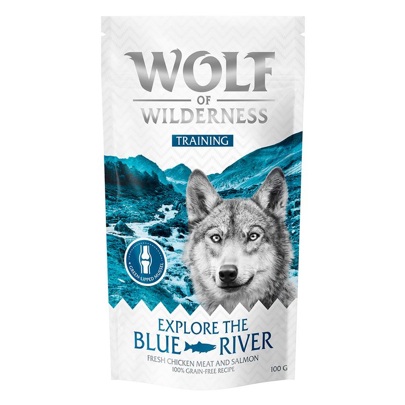 Wolf of Wilderness Training Explore the Blue River poulet, saumon ✓ pas cher