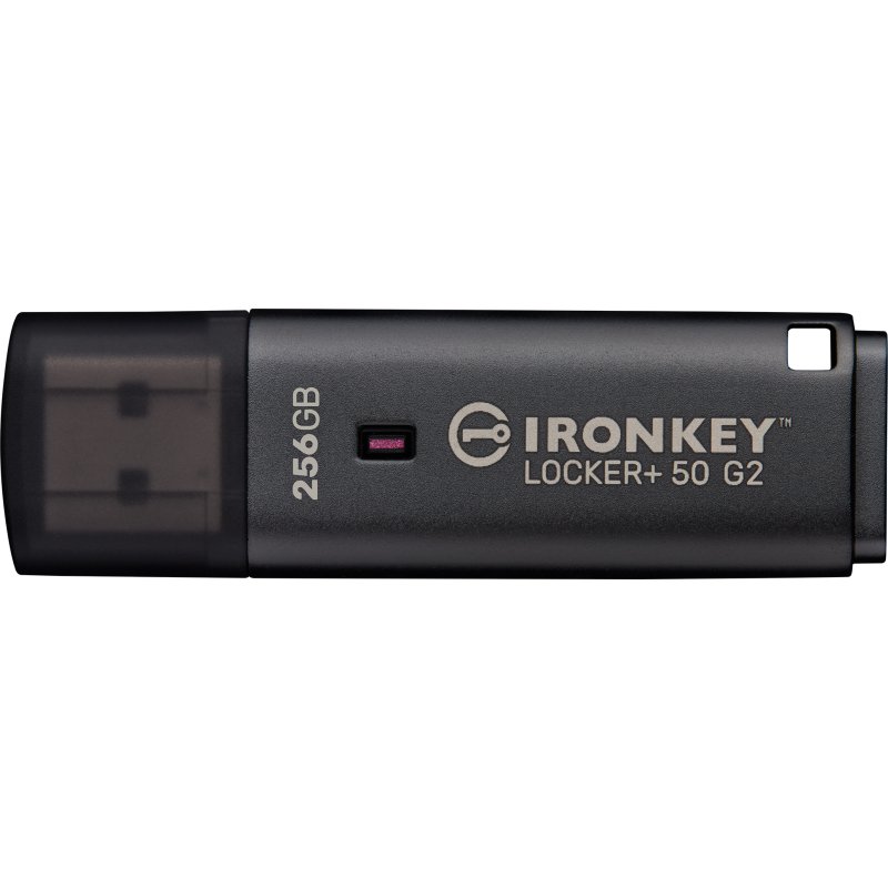 Kingston Technology IronKey 256 Go Locker Plus 50 G2, FIPS 197, AES-256