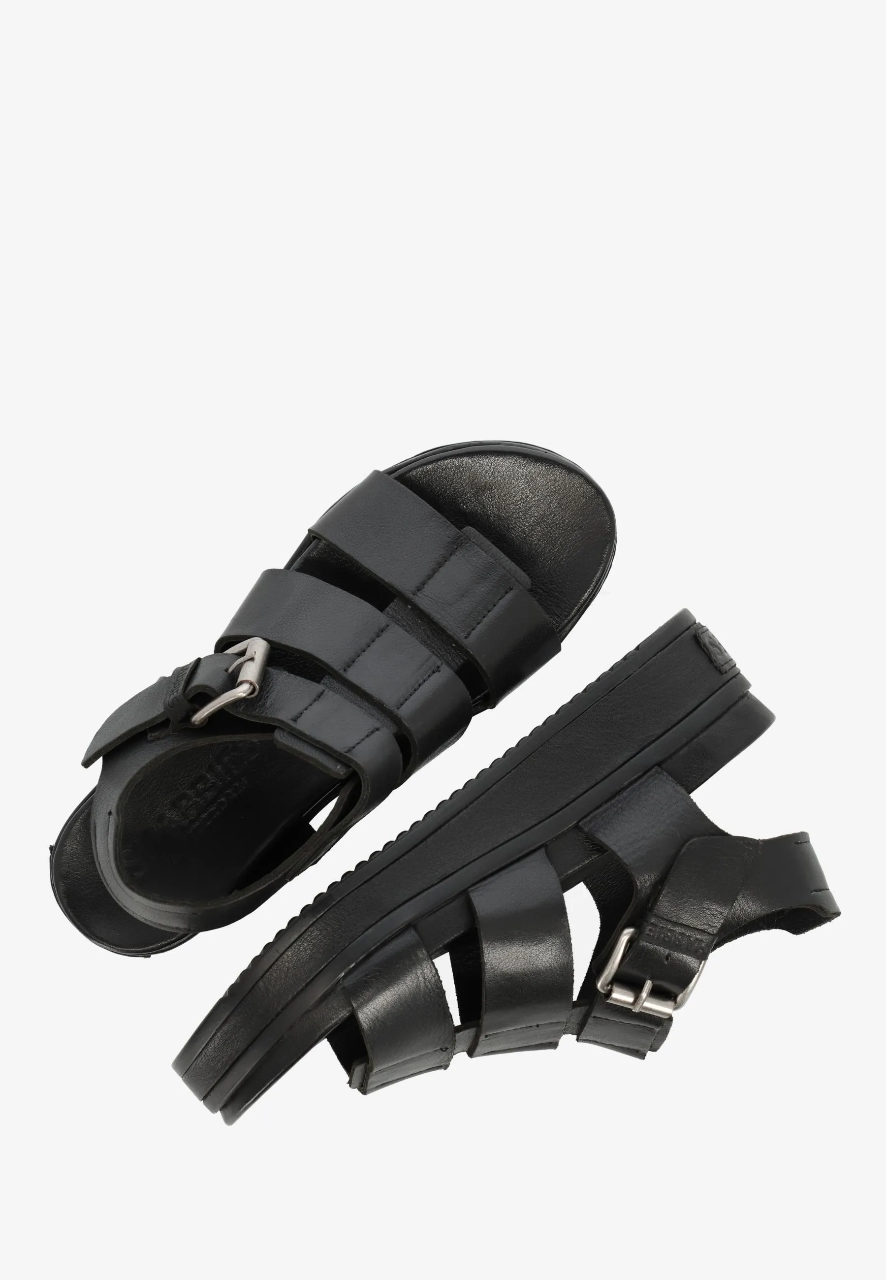 MARO BOLD Sandal leather Black
