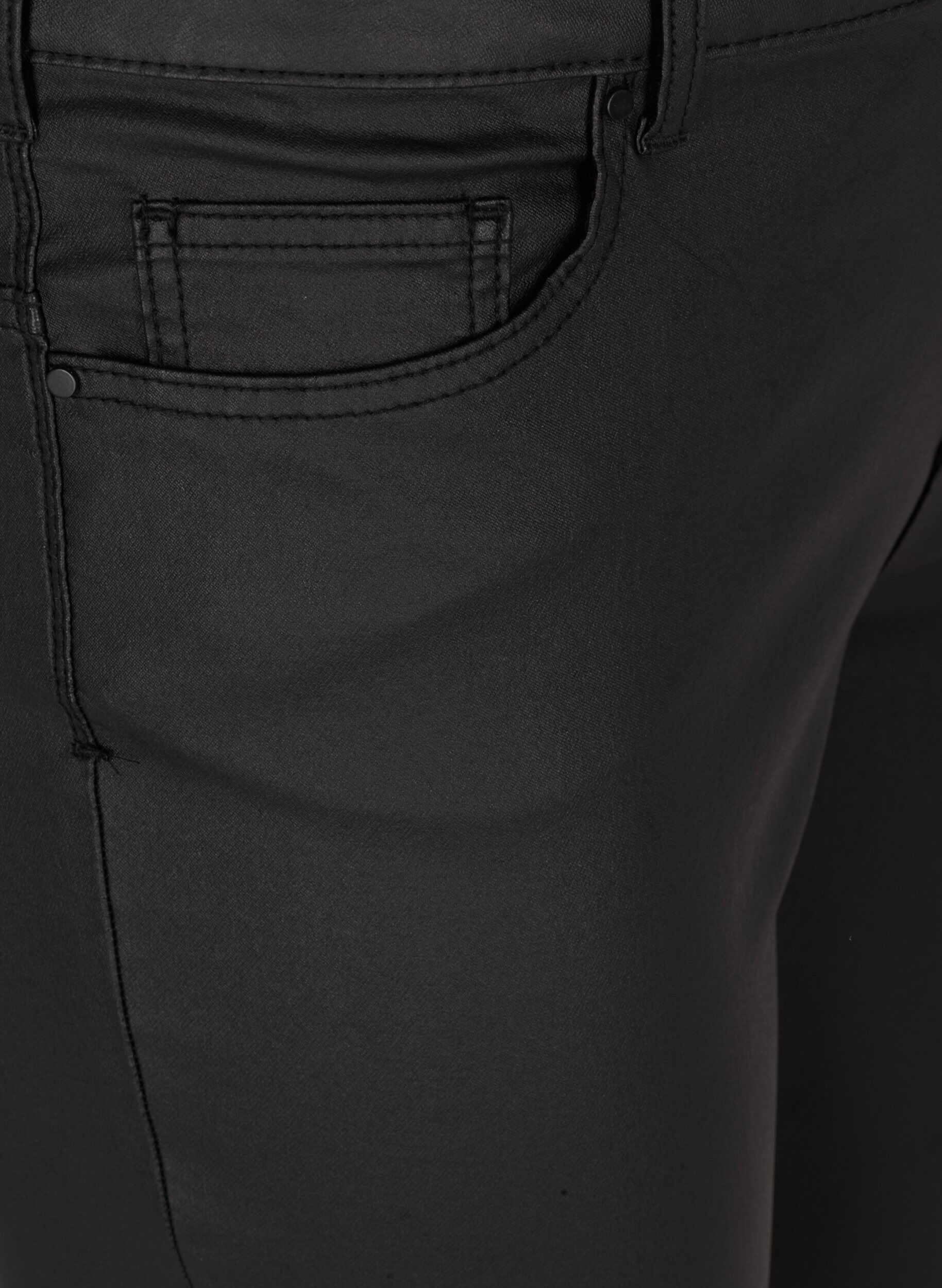 Coated Amy jeans