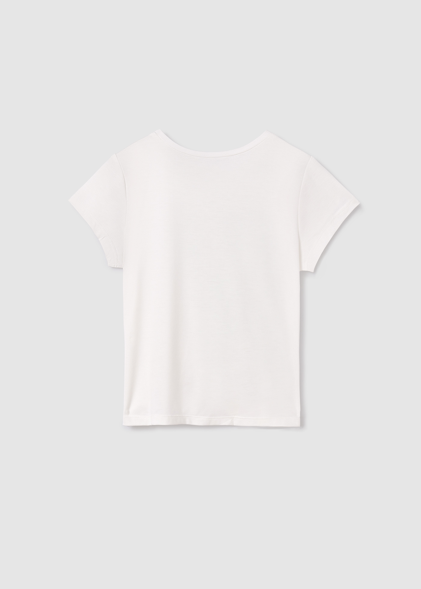 Camiseta infantil com estampa de tulipa